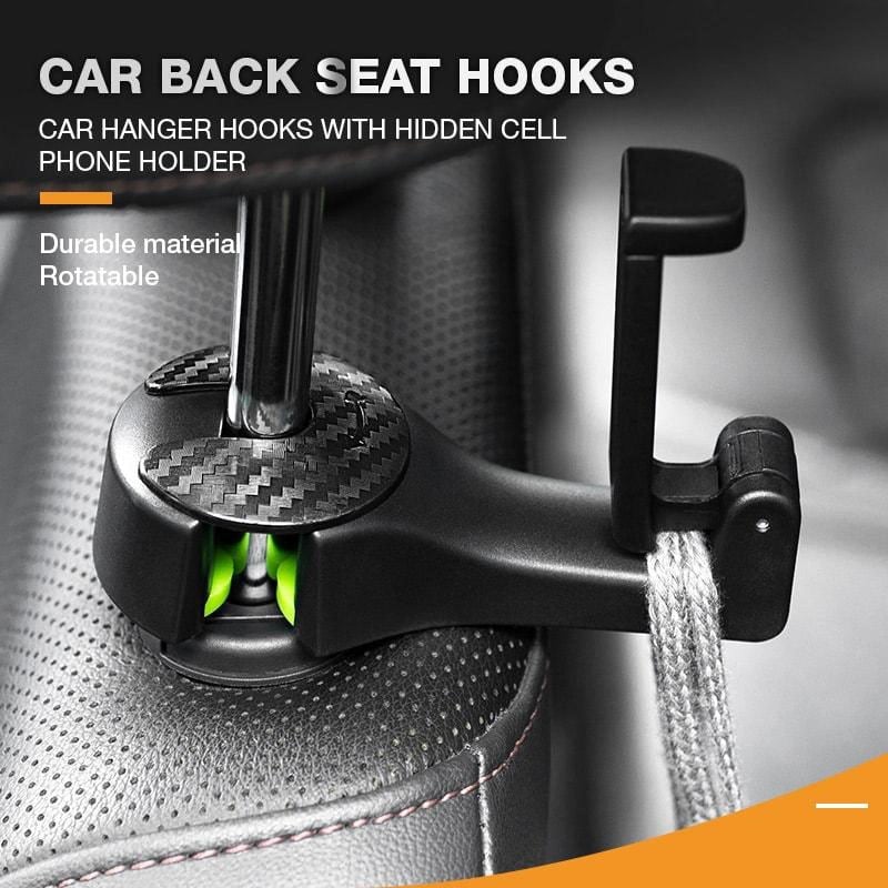 (🎉NEW YEAR SALE-47% OFF) 2 in 1 Car Headrest Hidden Hook(BUY 2 GET 2 FREE NOW!)