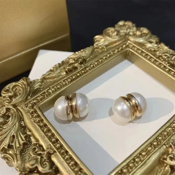 Elegance White Onyx Earrings