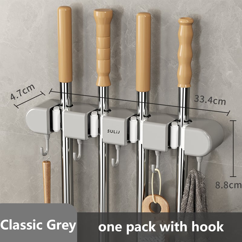 Hot Sale 48% OFF💖 Multifunctional Mop Holder with Hook