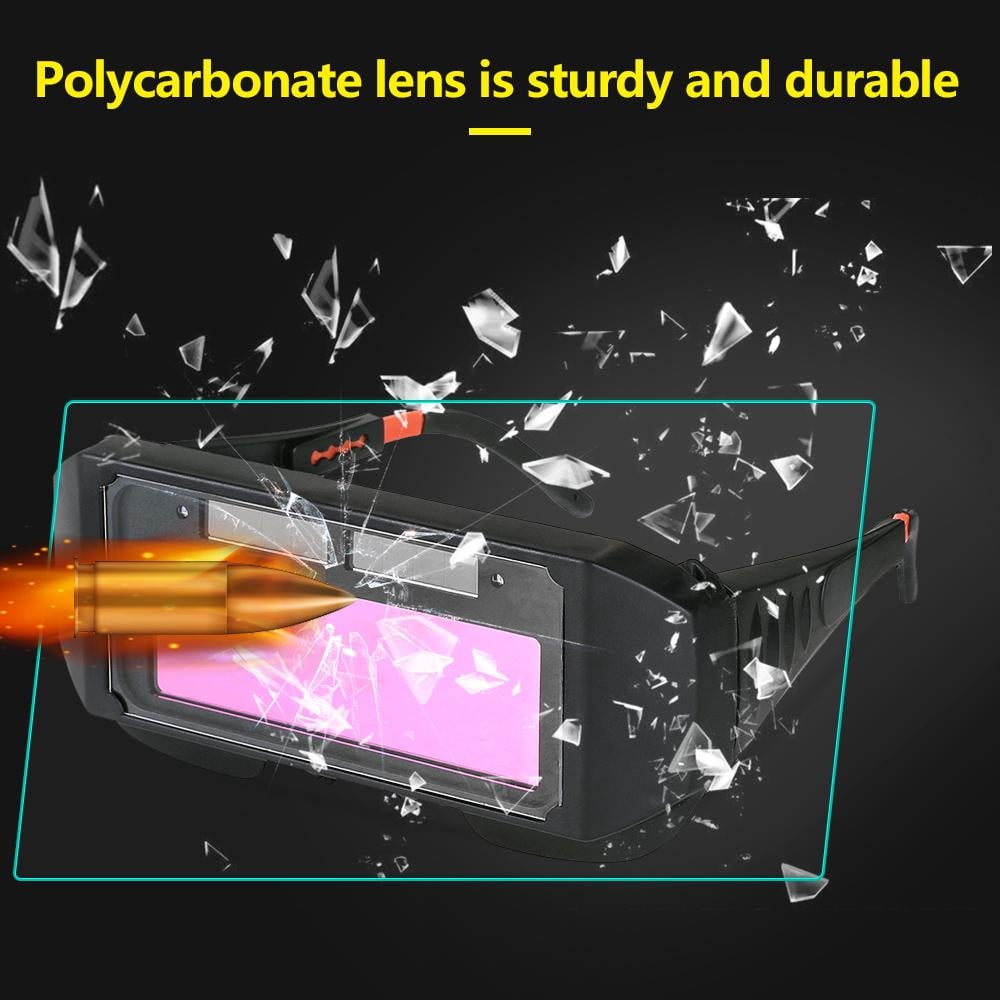 (🎉EARLY NEW YEAR SALE - 48% OFF)) Auto Dimming Welding Glasses(With 5 lenses)