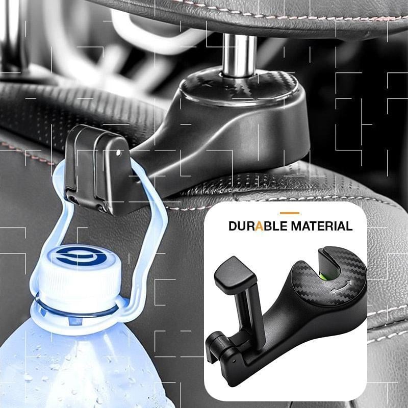 (🎉NEW YEAR SALE-47% OFF) 2 in 1 Car Headrest Hidden Hook(BUY 2 GET 2 FREE NOW!)