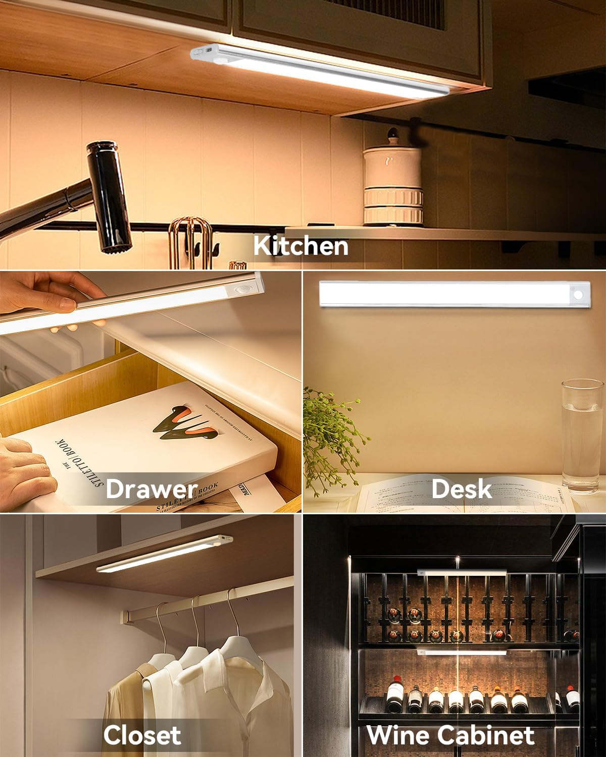 BUY 3 SAVE $6.99🔥Magnetic Self-Adhesive Smart Sensor LED Light Strip
