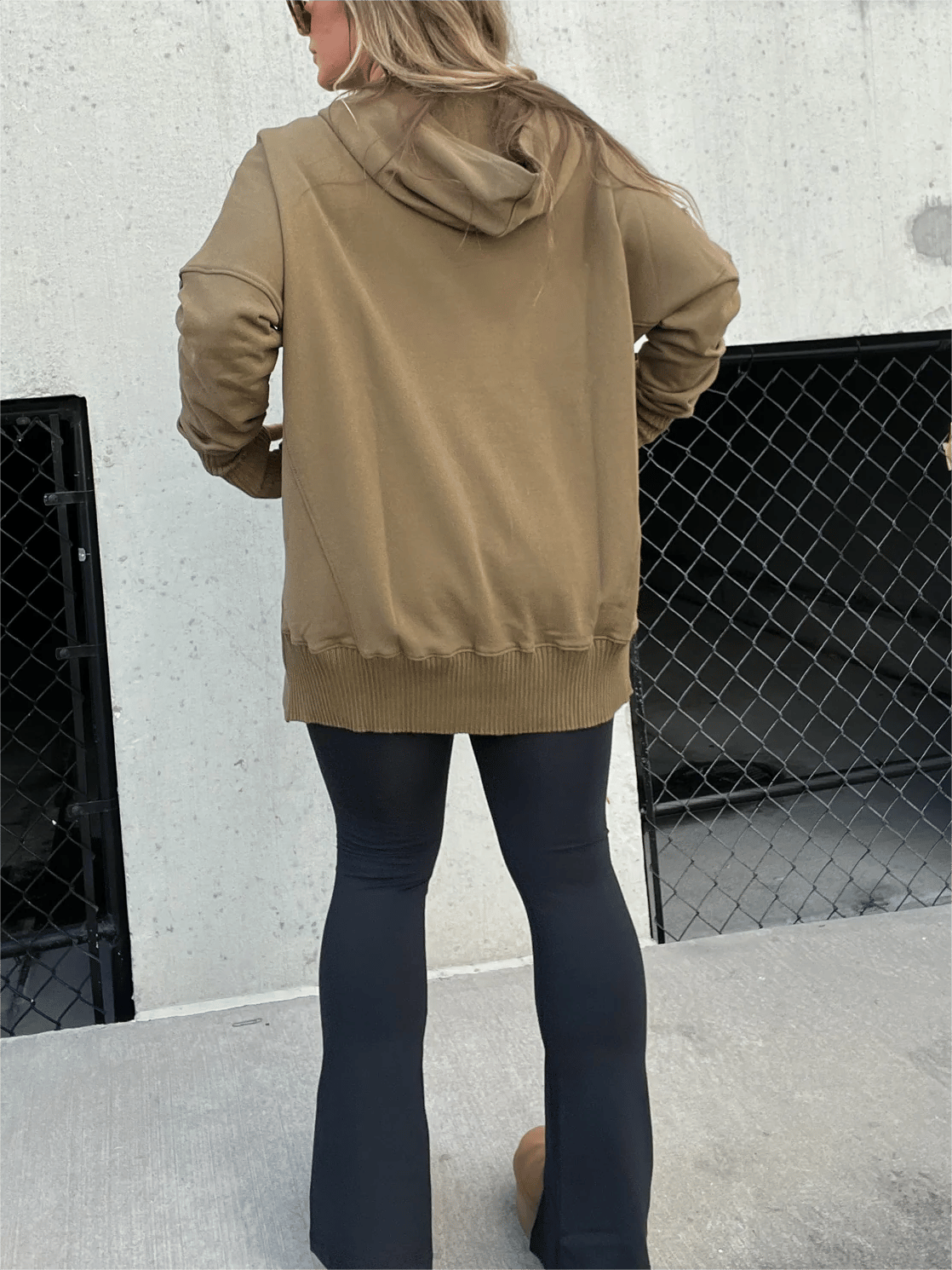 Women's Oversized Hoodie With Thumb Holes