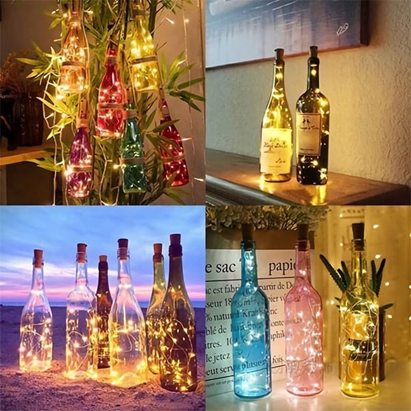 (🎅HOT SALE NOW-49% OFF) BOTTLE LIGHTS ( Battery Included - Replaceable )[Buy 10 Get Extra 49% OFF]