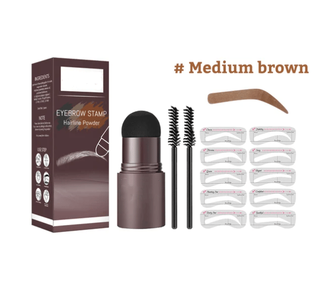 2023 New Eyebrow Stamp Stencil Kit