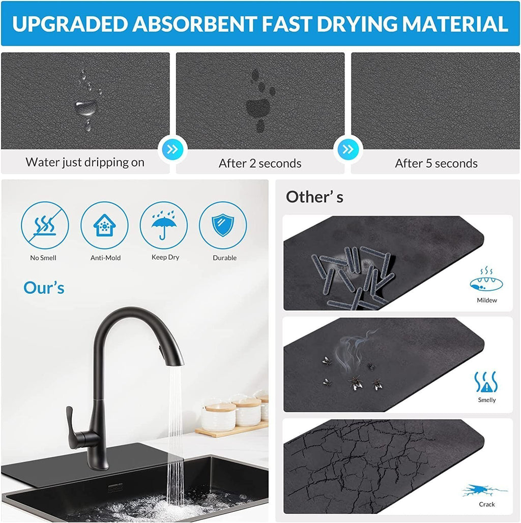 Diatomite Faucet Absorbent Mat(🔥2022 Hot Sale)
