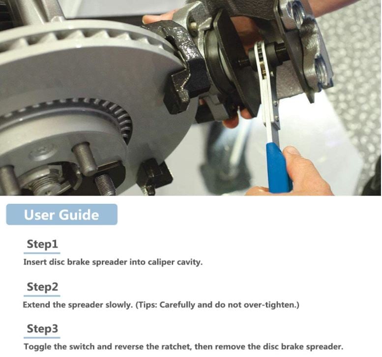 360° Car Brake Caliper Tool