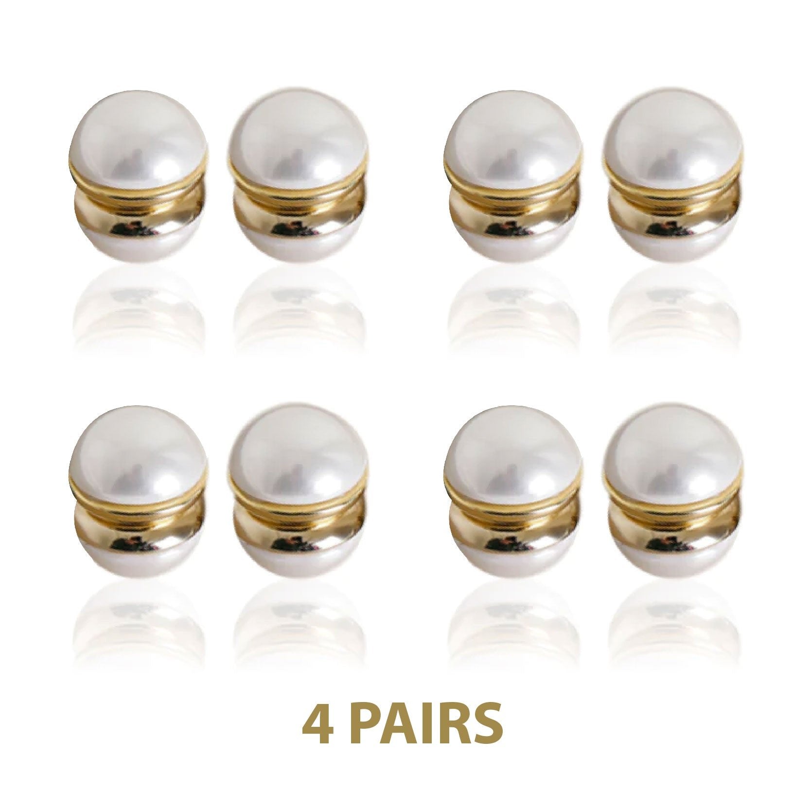 Elegance White Onyx Earrings