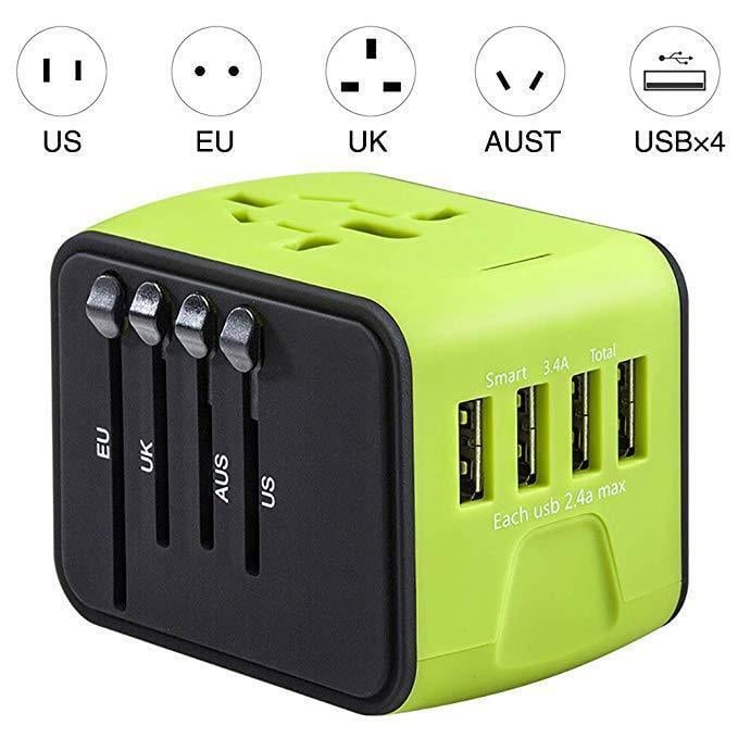 HOT SALE⚡Universal 100V-220V Smart Travel Adapter Voltage Converter