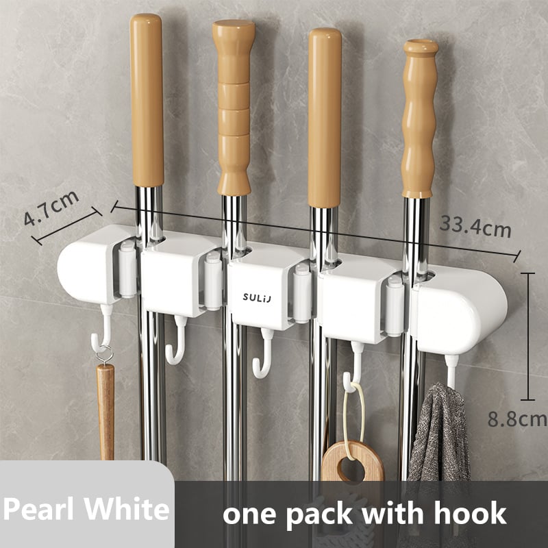 Hot Sale 48% OFF💖 Multifunctional Mop Holder with Hook