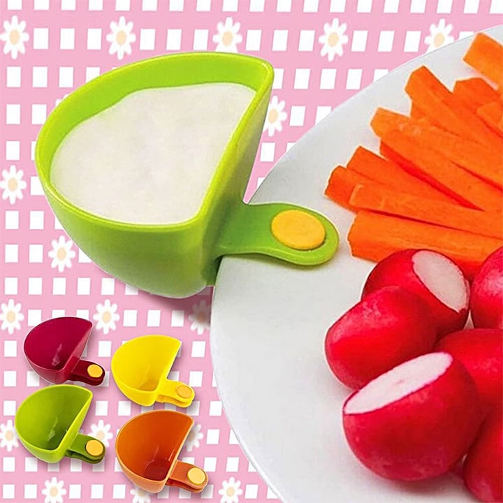 🍟Dip Clip Bowl Plate Holder(4 Pcs/Set)