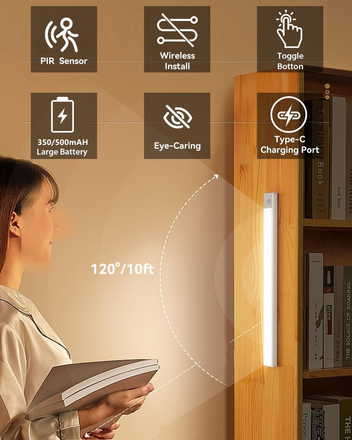 BUY 3 SAVE $6.99🔥Magnetic Self-Adhesive Smart Sensor LED Light Strip