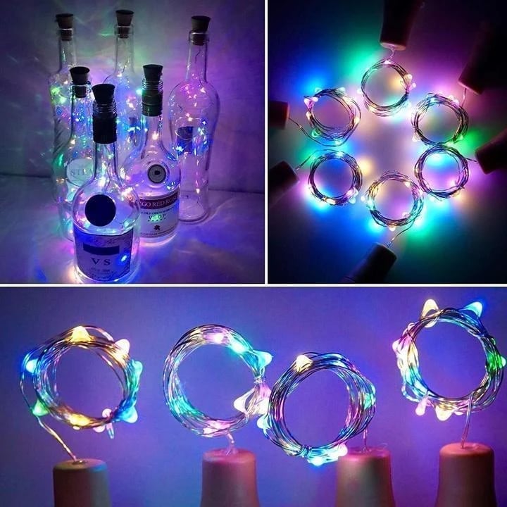 (🎅HOT SALE NOW-49% OFF) BOTTLE LIGHTS ( Battery Included - Replaceable )[Buy 10 Get Extra 49% OFF]