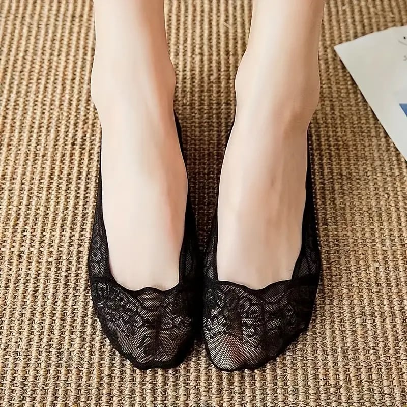 🧦 Lace No Show Liner Socks for Women✨