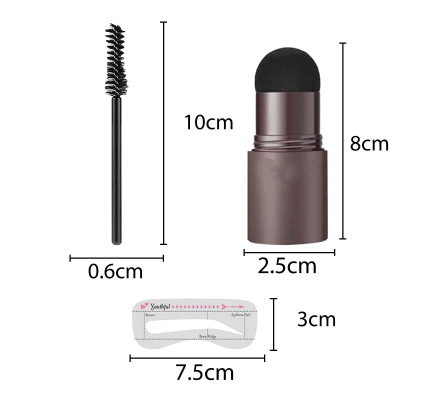 2023 New Eyebrow Stamp Stencil Kit