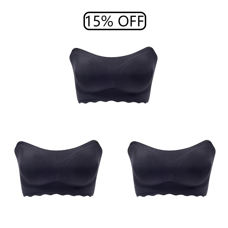 Summer Sale - Plus size Sexy Strapless Invisible Push Up Bra