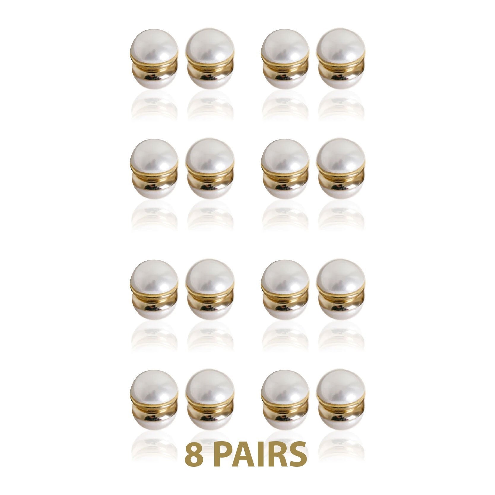 Elegance White Onyx Earrings