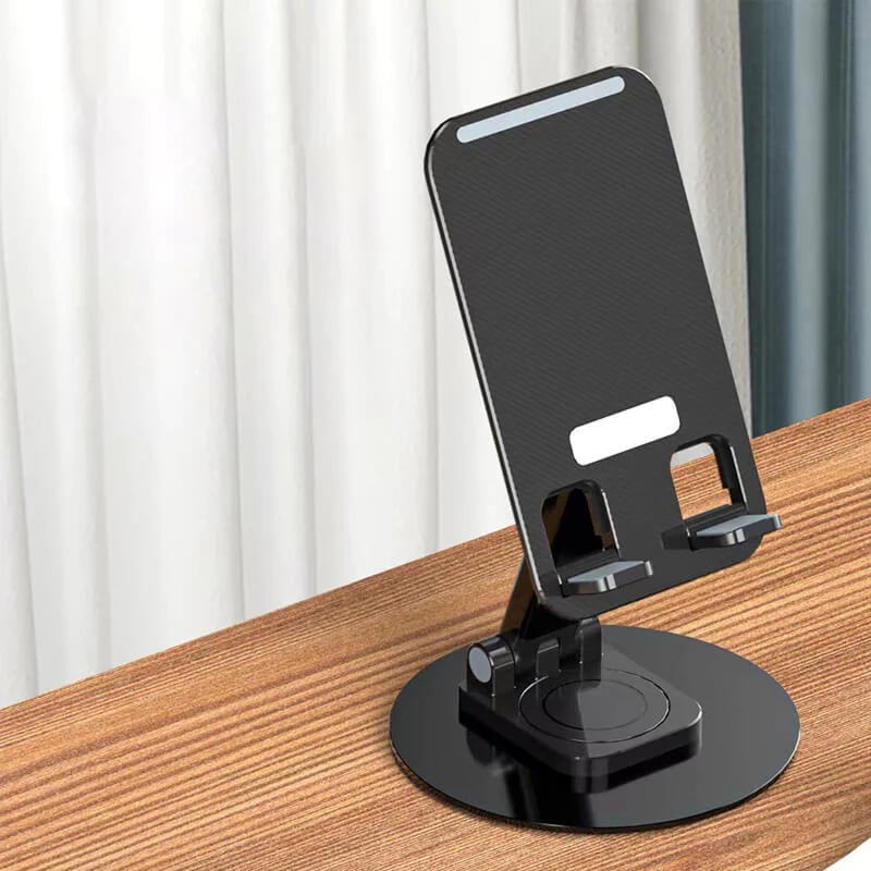 Aluminum alloy rotating mobile phone stand