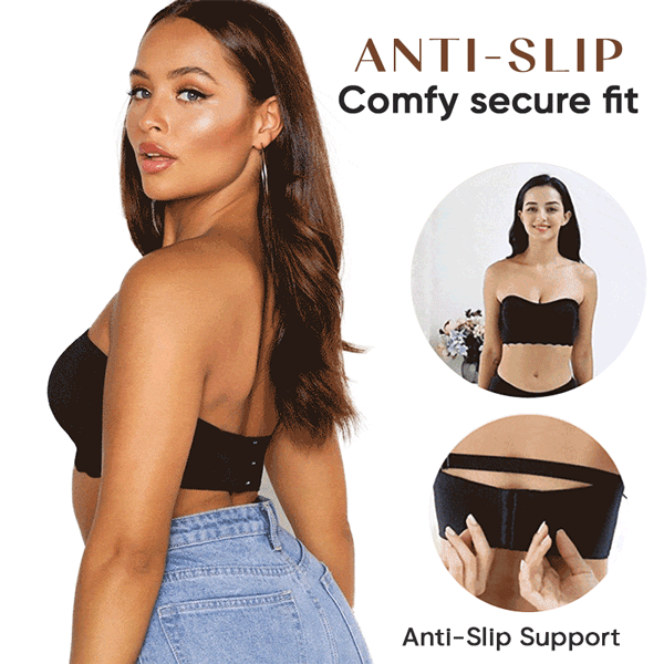 Summer Sale - Plus size Sexy Strapless Invisible Push Up Bra