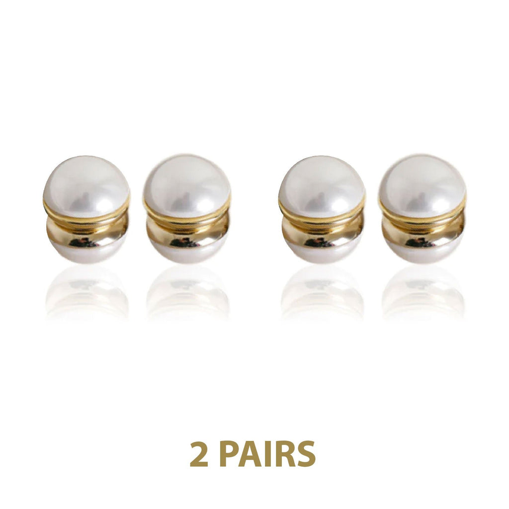 Elegance White Onyx Earrings